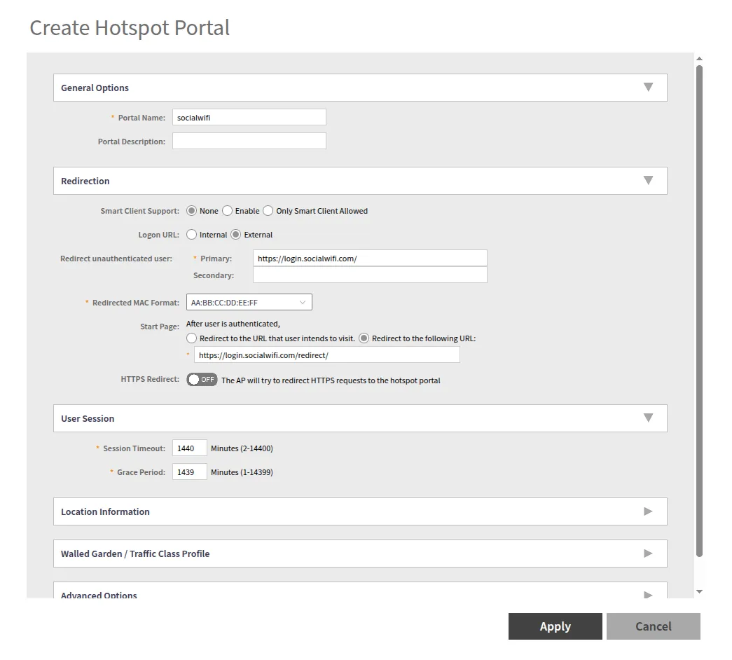 createHotspotPortal